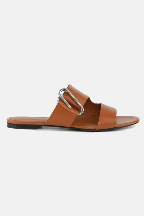 3.1 Phillip Lim Alix Flat Sandal Cognac