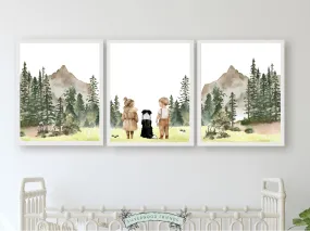 Adventure Nursery Prints