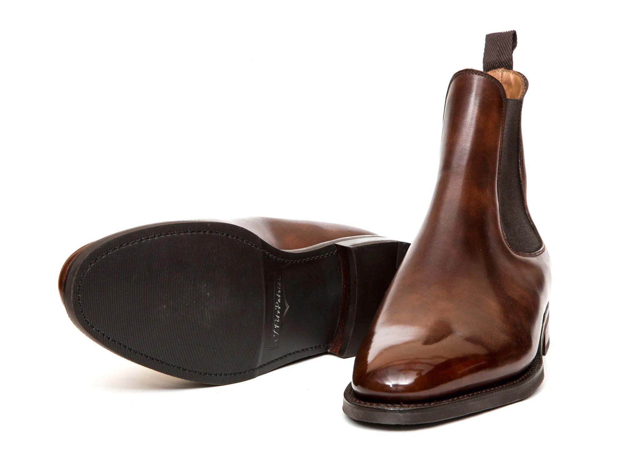 Alki - MTO - Walnut Museum Calf - TMG Last - City Rubber Sole