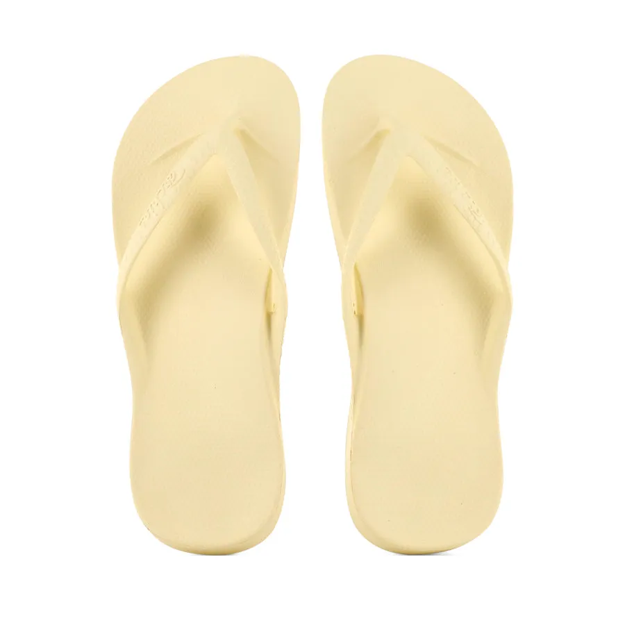 ARCH SUPPORT THONGS - LEMON