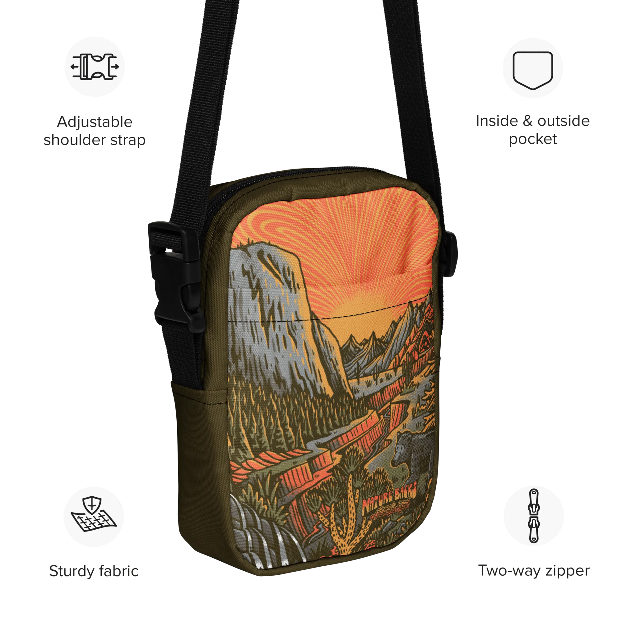 National Parks Tour - Crossbody Bag